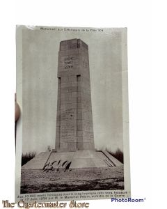 Postcard 1914-18 Monument Aux Defenseurs de la Cote 304