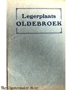 Boekje met ansichtskaarten Legerplaats Oldebroek 1925-30