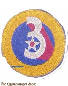 Mouwembleem 3rd Air Force (Sleeve patch 3rd Air Force)