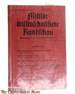 Book - Militair Wissenschaftliche Rundschau heft 2 1941