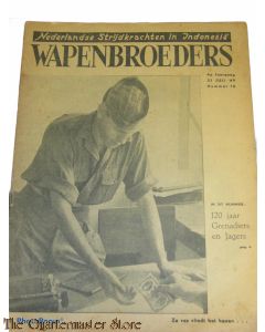 Krant, Wapenbroeders, no 16 4e jrg Ned Strijdkrachten in Indonesie 21 juli 1949