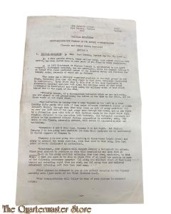 Document The Infantry School Fort Benning 1942 heavy MG