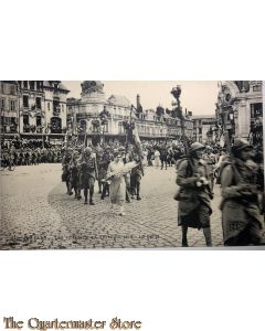 Postcard, Orleans les fetes de Victorie 1919,  le defile 