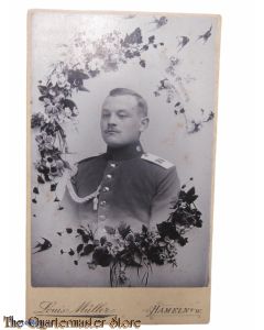 Studio foto militair pre 1914 Hameln (Studio portret German soldier pre 1914)