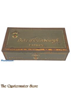 Zigaretten dose Herzog von Edinborough  (Tin Cigarettes duke of Edinborough)