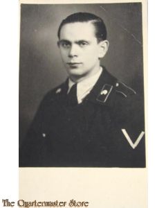 Photo (Mil. Postcard ) Gefreiter der Panzertruppen