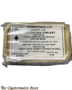 British Matchless fire set 2005