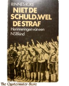 Book - Niet de schuld, wel de straf  , herinneringen van een NSB kind