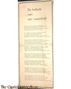 De ballade van een naamloze