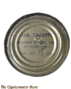 Ration can of Jam, Pineapple 1960’s