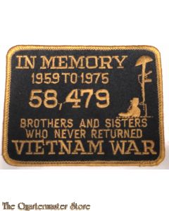 Blazer badge in Memory 1959 to 1975 