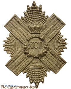 Belt plate XCII 92nd Gordon Highlanders 1881