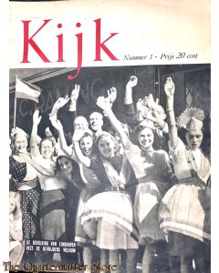 2 Maandelijks blad Kijk no 1, de bevolking van Eindhoven heet de bevrijders welkom