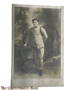 Studio photo 1918 Belgian soldier