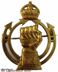 WW2 Royal Armoured Corps RAC Sweetheart Brooch 
