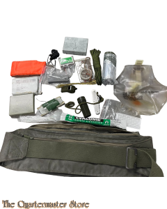 US Airforce Survival belt with all content 1980s