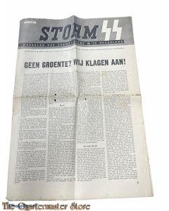 Storm SS Weekblad der Germaansche SS in Nederland 3e jrg bo 44 , 25 febr 1944
