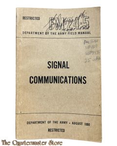 Manual FM 24-5 Signal Communications