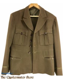 Uniform jacket, wool ,officier O.D. dark Elastique 1942