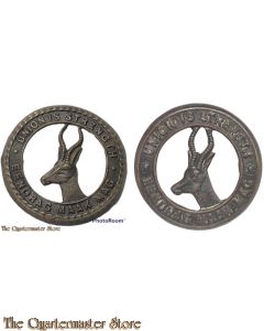 2x Collar badge 1st Infantry Brigade  South Africa