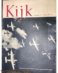 2 Maandelijks blad Kijk no 9 Liberators van het zevende amerikaansche Luchtleger vliegen over den grooten Oceaan