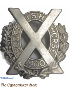 Cap badge Scottish Horses 1900 Yeomanry Pre 1903