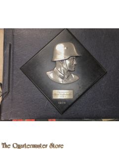  Reichswehr 5 A.R. 5 fotoablum MET plakette  (Photoalbum Reichswehr Artillery with trophy plaque)