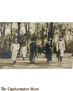 (Feld) Postkarte WK 1 Kaiser Wilhelm mit Familie
