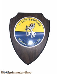 Wandschild 41e Lichte Brigade , schoolbataljon
