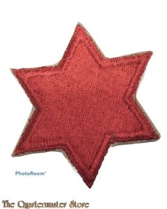 Mouwembleem 6th US Infantry Division (Sleeve badge 6th US Infantry Division)