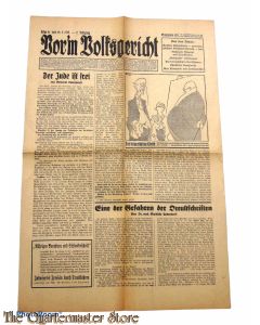 Zeitung Vor'm Volksgericht 2er Jrg Folge 21,  25-5-1933