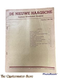Krant de Nieuwe Haagsche zaterdag 19 mei 1945