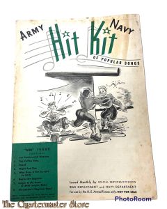 Book music/song/text "MM"" issue Army Hit Kit