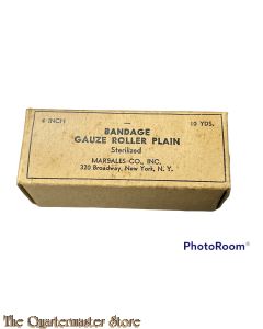 Carton box,  Bandage gauze roller plain (sterilized)