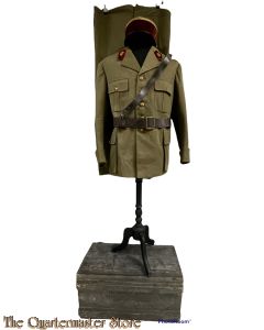 France - Service dress with pants Kepie Sam brown Medic officer 1940