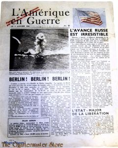 L'Amerique en Guerre 5 janvier 1944 no 83