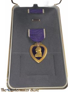 Medaille purple heart in doos van uitgifte (Medal Purple Heart in orginal box) 