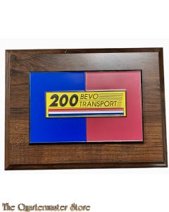 Wandschild 200 BEVO transport