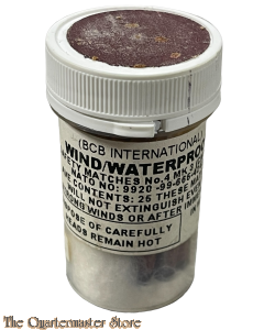 RAF windproof matches No 4 Mark 3