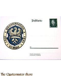 Postkarte Oberschlezien 22 Marz 1921-1931