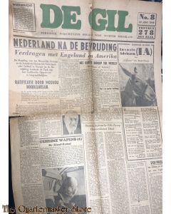 Satirisch NSB blad "de GIL" no 8,  20 juni 1944