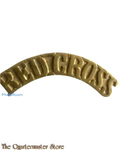 Shoulder title Red Cross (brass massive)