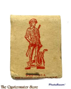 Matchbook V for Victory (trapper on the back)