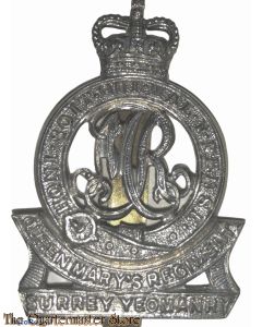 Cap badge Surrey Yeomanry (post WW2)