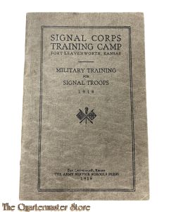 Manual Military Training for Signal Troops 1918