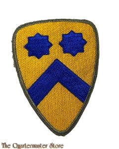 Mouwembleem 2nd Cavalry Division (green back Sleeve patch 2nd Cavalry Division)