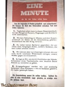 Flugblatt / Leaflet ZG.108, Was ist zu tun? (What is to be Done?)
