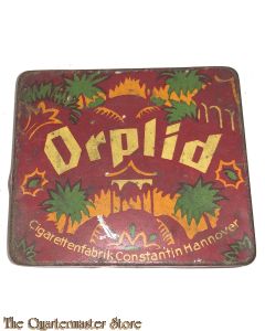 Blechdose Orplid cigaretten (Tin Oplid cigarettes)