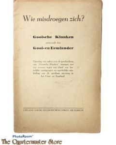 Book - Wie misdroegen zich? Gooische Klanken antwoordt den Gooi- en Eemlander
