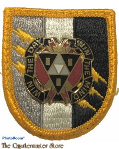 Beret flash 9 Psy Op Battalion with crest